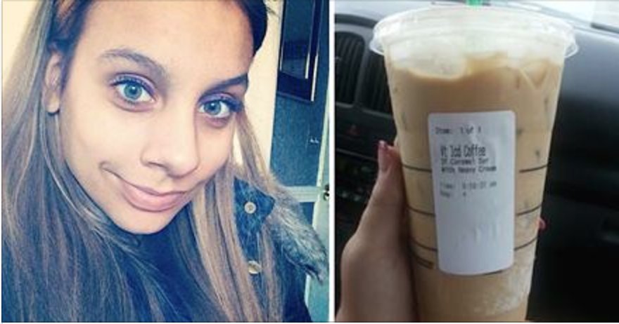 Screen Shot 2016 11 08 at 12.01.45 PM 1.png?resize=1200,630 - Anorexic Teen Has THIS Written On Her Starbucks Cup and Changes Her Mind On Suicide