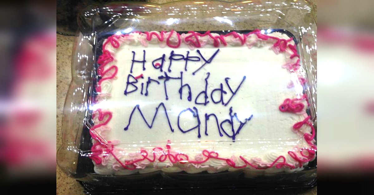 12.2.1 A.jpg?resize=412,275 - Mother Received Birthday Cake Decorated By Employee With Autism After Asking For It To Be Extra Special