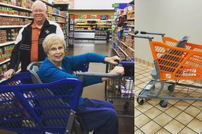 carolines cart for seniors 412x275.jpg?resize=412,275 - Frustrated Mom Invented Shopping Cart That Helps Seniors And Children With Special Needs