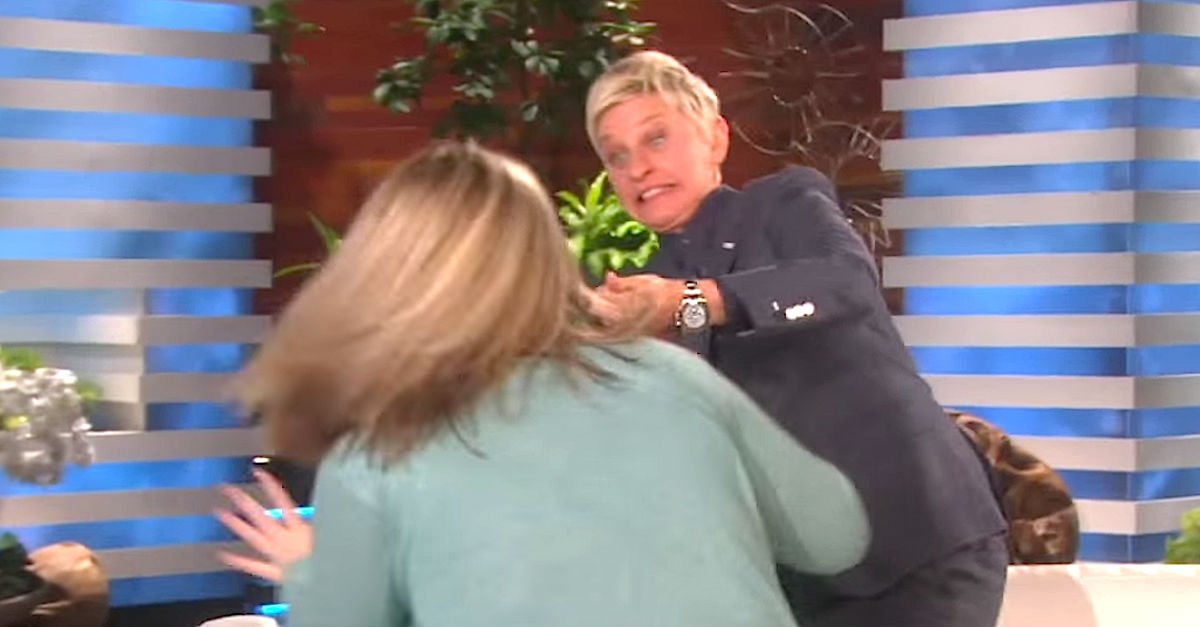 ellen 1.jpg?resize=412,232 - Ellen Surprised Military Wife Who Couldn't See Her Husband On Their Anniversary Day