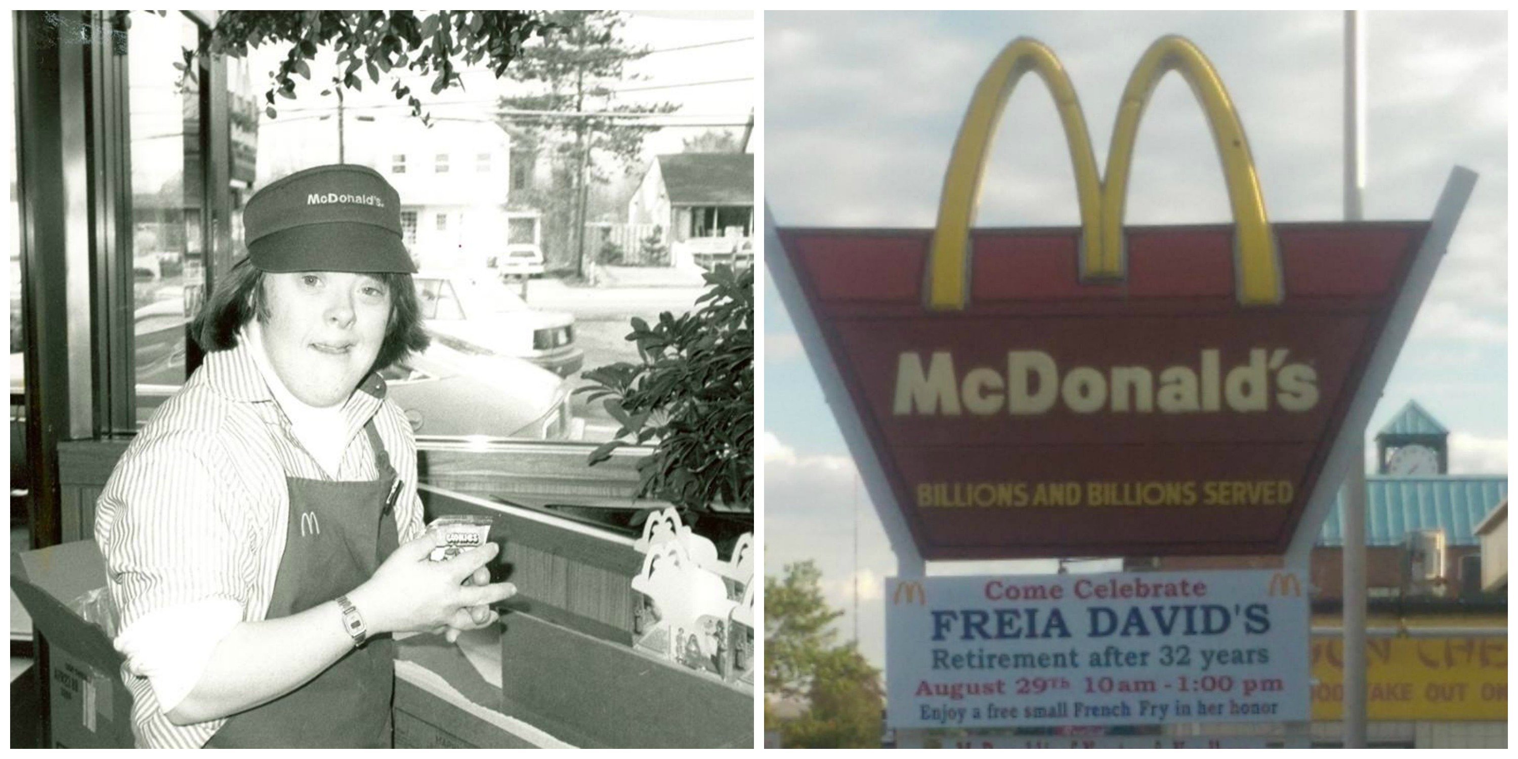 freia thumb.jpg?resize=412,275 - After 32 Years, A Devoted McDonald's Employee Received A Beautiful Send-Off