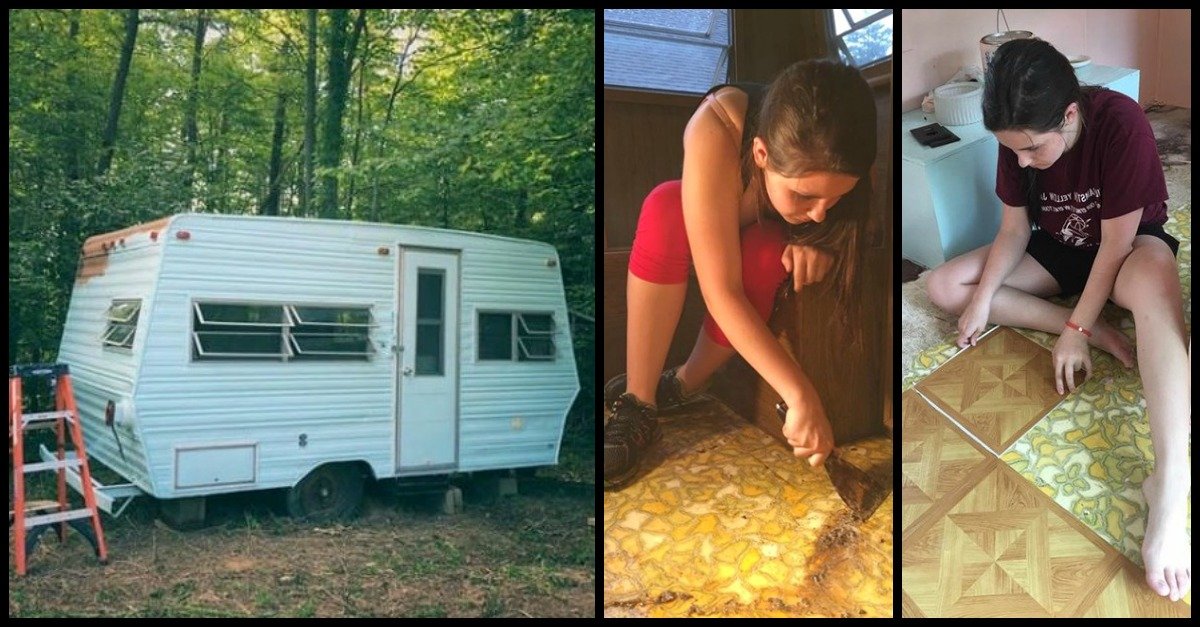 glamp2.jpg?resize=1200,630 - From Camper To Glamper! 14-Year-Old Beautifully Transformed Her 1974 Camper