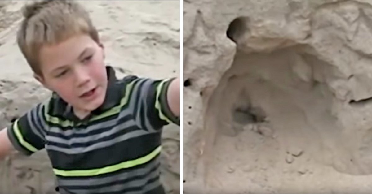 sand dune 1.jpg?resize=1200,630 - 11-Year-Old Boy Hailed A Hero For Saving A 5-Year-Old Child Buried In The Sand