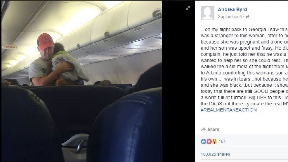 Baby Won't Stop Crying On The Plane, A Man Approached The Mother And ...