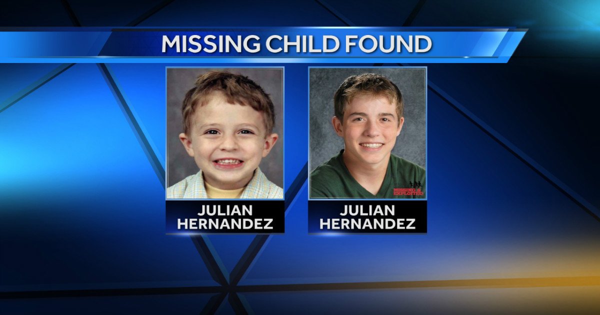 36262336 missing child side by side 0030 jpg.jpg?resize=412,275 - Teen discovers he's been a missing person for 13 years!