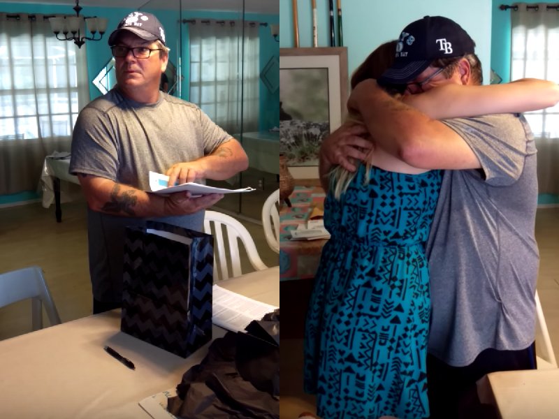 adoption 1.jpg?resize=412,232 - Girl Gave Her Stepdad The Best Birthday Gift: Legal Documents So He Could Finally Adopt Her