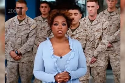 oprah invites marines 412x275.jpg?resize=412,275 - Oprah Winfrey Show: Soldiers' Families Reunited