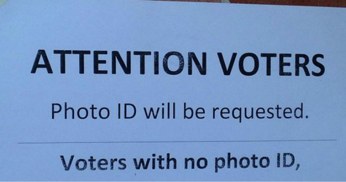 voting photo id.jpg?resize=412,275 - 80 Percent Of Americans Are In Favor Of Voting Laws Requiring A Picture ID