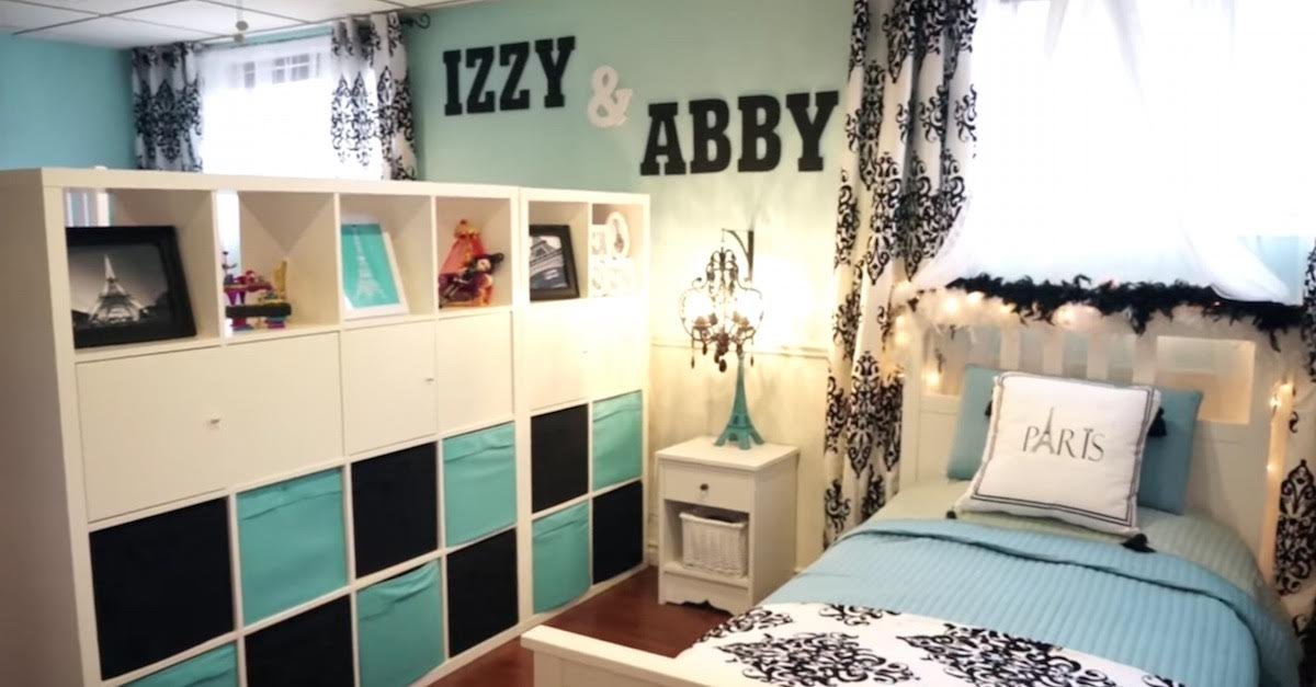 bedroom.jpeg?resize=1200,630 - Watch this Crafty Mom Transform One Bedroom into Two