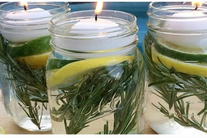 diy mason jar cover 412x275.jpg?resize=412,275 - Easy Way To Create An All-Natural Bug Repellent In Less Than 10 Minutes