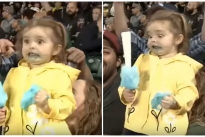 first sugar rush cover 412x275.jpg?resize=412,275 - 3-Year-Old Stole The Show As She Enthusiastically Enjoyed Her First Ever Cotton Candy