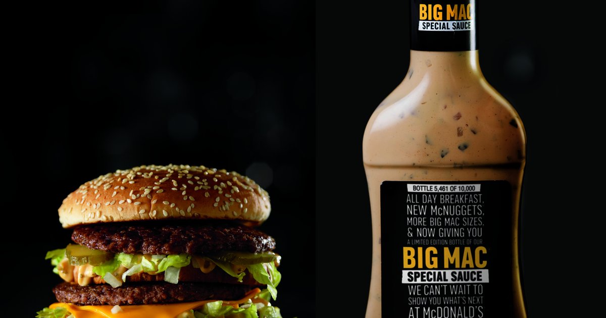 mcdonalds is giving away bottles of its famous big mac sauce for the first time.png?resize=1200,630 - La sauce du Big Mac, bientôt disponible en supermarché !