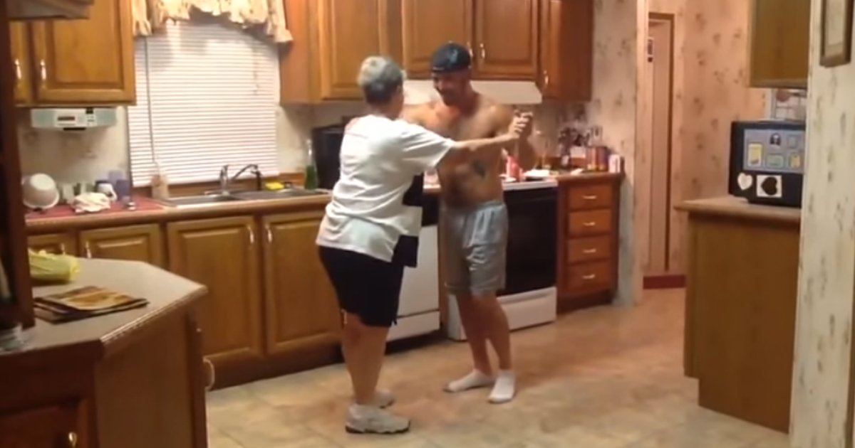 Mom And Son Make Beautiful Stage In Their Kitchen Small Joys