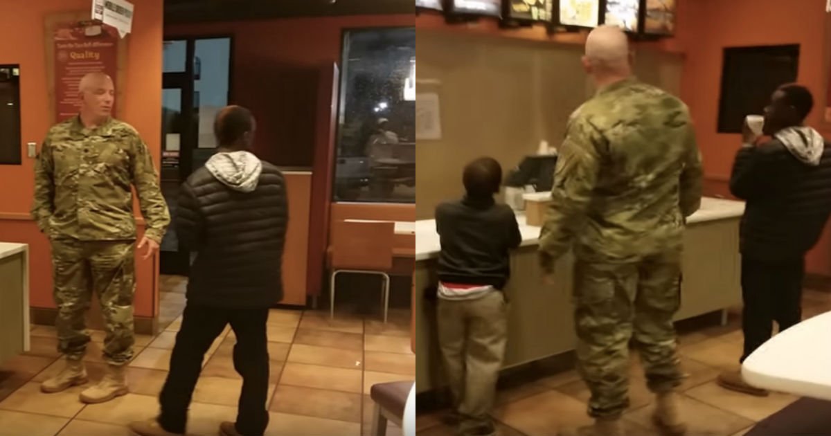 taco bell cover.jpg?resize=1200,630 - Soldier Was Ordering His Meal When Two Young Boys Selling Homemade Desserts Approached Him