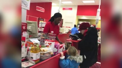 target 412x232.jpg?resize=412,232 - Young Cashier Helped Elderly Woman But Didn't Expect To Receive Incredible Reward