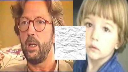 conor clapton tears in heaven 412x232.jpg?resize=412,232 - Famous Father Fought Back Tears At Son's Funeral, Someone Handed Him A Letter That Changed His Life