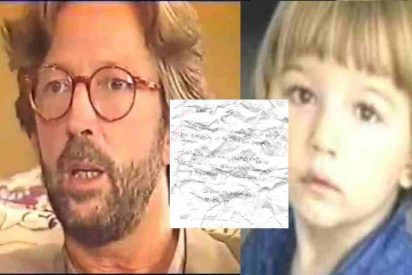 conor clapton tears in heaven 412x275.jpg?resize=412,275 - Famous Father Fights Back Tears At Son's Funeral Then Someone Hands Him A Letter That Changed His Life