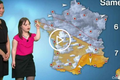 credit  france 2 412x275.png?resize=412,275 - Mélanie, jeune femme trisomique, réalise son rêve et devient « miss météo » sur France 2