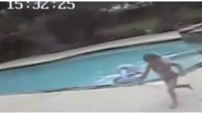 girl saves mother pool cover 412x232.jpg?resize=412,232 - When A 5-Year-Old Girl Realized The Terrible Truth, She Immediately Ran As Fast As She Could