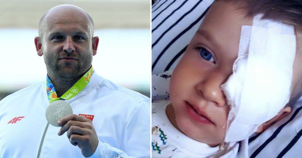 medalist sell medal.jpg?resize=1200,630 - Discus Thrower Who Won Silver Medal Saved Life Of 4-Year-Old Boy With Retinoblastoma