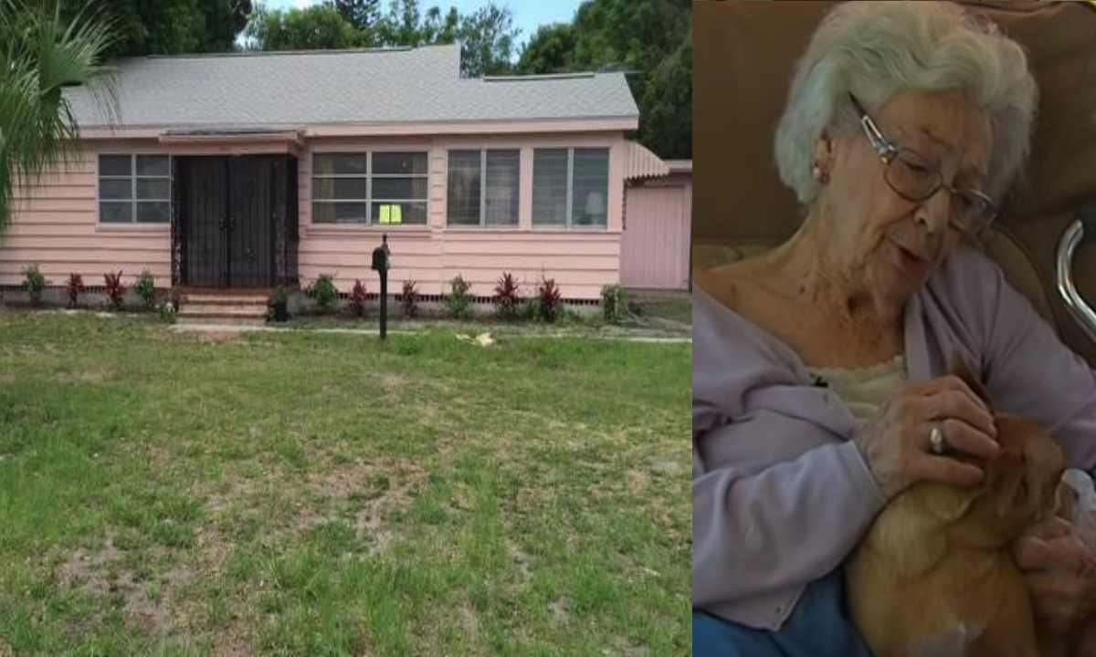 90 year old woman home.jpg?resize=1200,630 - City Is About To Tear Down 90-Year-Old's Home, Then Kind Neighbor Saves Her