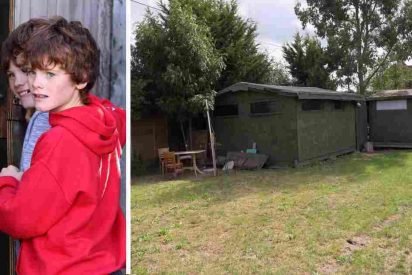 autistic twins house 412x275.jpg?resize=412,275 - Parents Built A Locked Shed With Fence Around It For Their Twin Boys With Severe Autism