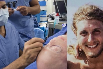 face transplant firefighter 412x275.jpg?resize=412,275 - After A Risky 26-Hour Surgery, Burned Firefighter Looked Totally Unrecognizable