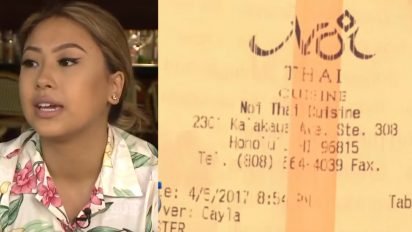 waitress gets blessed 412x232.jpg?resize=412,232 - Waitress Ran After Couple Who Tipped Her $400 To Help Her With Her Studies