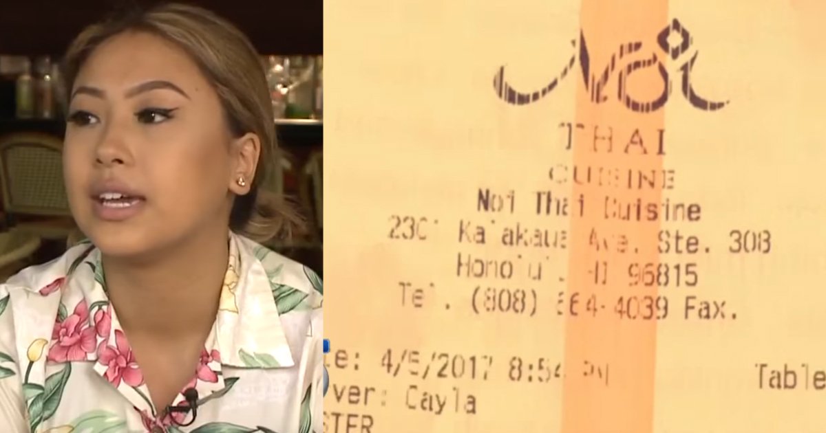 waitress gets blessed.jpg?resize=1200,630 - Waitress Served A Nice Couple, But When She Saw The Tip On The $200 Meal, She Runs After Them To Their Hotel