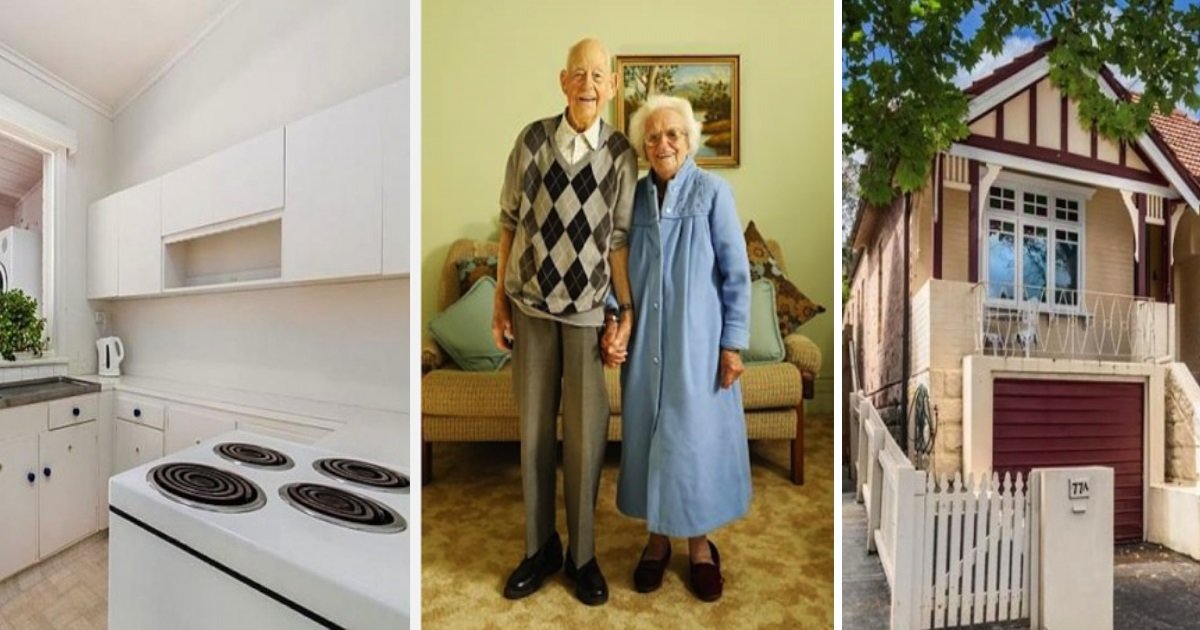 old couple time warp house.jpg?resize=1200,630 - Elderly Couple Proudly Shared Pictures Of Their Home Which They Kept In The Same Condition For 76 Years