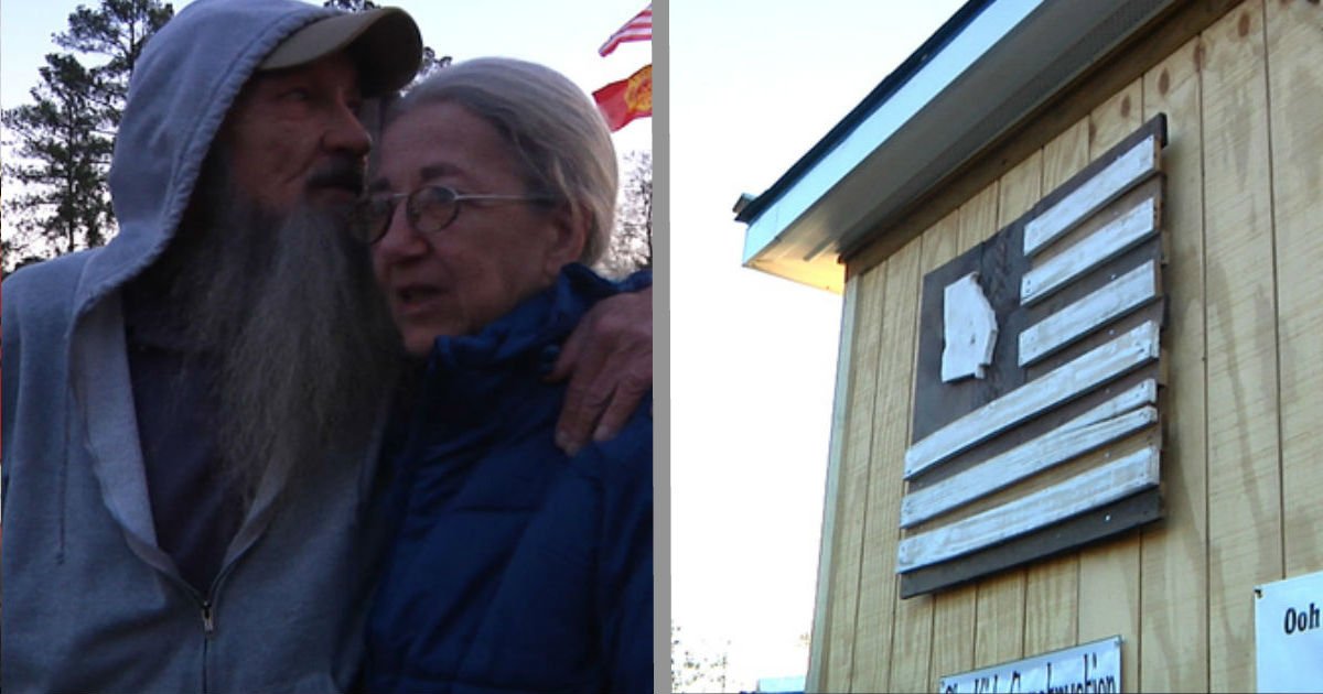 faced 1.jpg?resize=412,232 - Group Of Children Built Tiny House For Homeless Veteran Couple