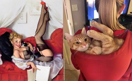 4 12 - 20+ Cats That Look Like Pinup Girls
