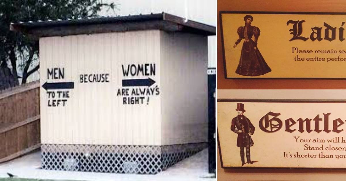 funnybathroomsigns.jpg?resize=1200,630 - 16 Clever And Creative Bathroom Signs