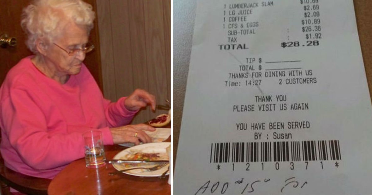 rude server.jpg?resize=1200,630 - She Eats Alone And Asks For The Check. As She Checks The Bill, She Is Immediately Disgusted