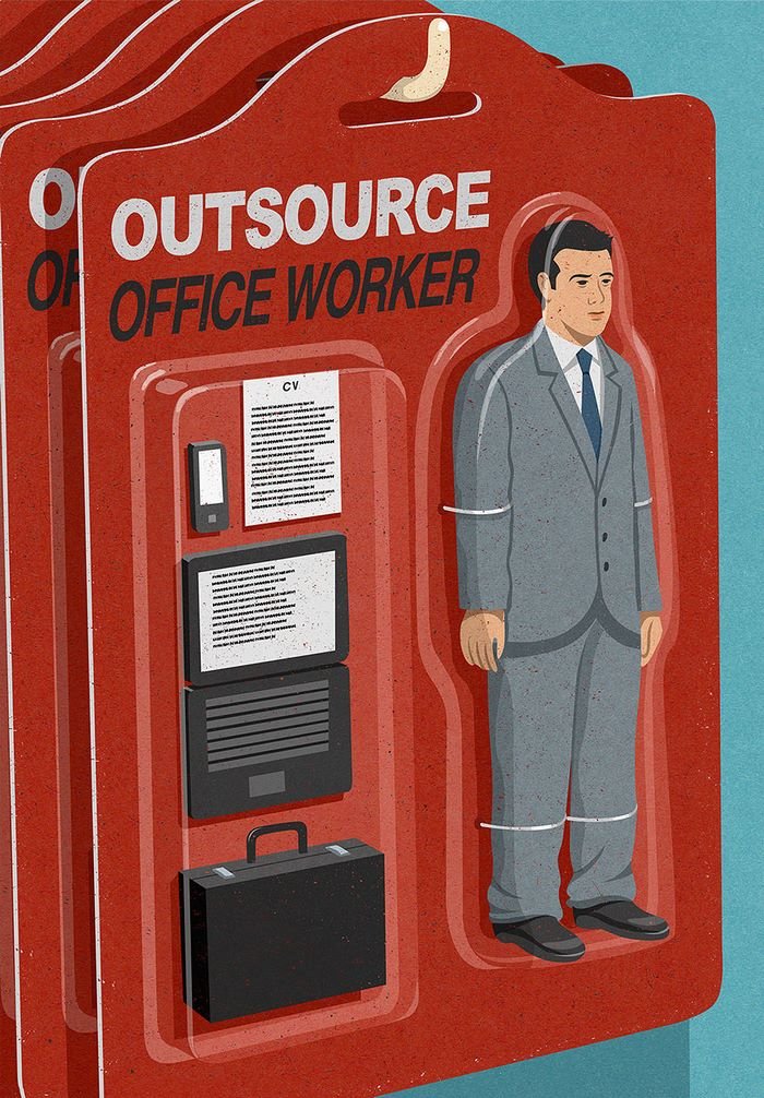 현대 사회의 '어두운 면'을 소름끼치게 표현한 일러스트 23장 todays problems illustrations john holcroft 102 59311458d5eff 700 - 현대 사회의 '어두운 면'을 소름끼치게 표현한 일러스트 23장