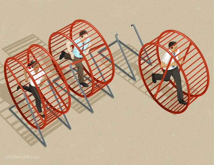 현대 사회의 '어두운 면'을 소름끼치게 표현한 일러스트 23장 todays problems illustrations john holcroft 59 593113f399c70 700 - 현대 사회의 '어두운 면'을 소름끼치게 표현한 일러스트 23장