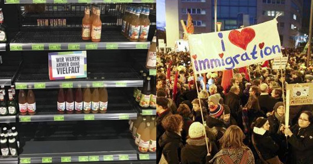 616a8b200f2e0ed5150674763f7257bd 1.png?resize=412,275 - 為了讓大家正視「種族歧視」的嚴重性！德國超市把所有「國外商品」都下架了！