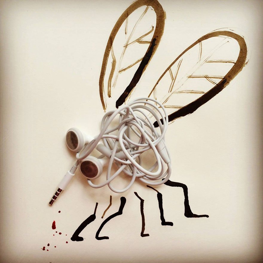 "생활의 발견"...일상 속 사물을 활용한 기발한 일러스트 작품 (사진 23장) everyday object creative illustrations christoph nieman 13 57580a8970f1b 880 - "생활의 발견"...일상 속 사물을 활용한 기발한 일러스트 작품 (사진 23장)