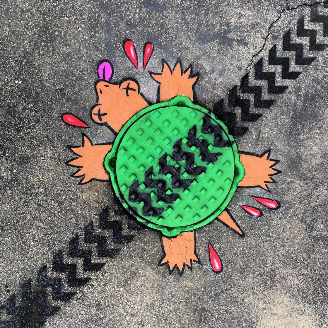 뉴욕의 천재 '거리예술가' 손에 재탄생한 길거리 (사진 25장) tom bob street art new york 14 1024x1024 - 뉴욕의 천재 '거리예술가' 손에 재탄생한 길거리 (사진 25장)