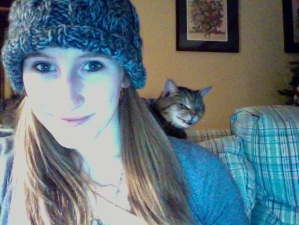 Photobooth Photo Bomb By My Cat...