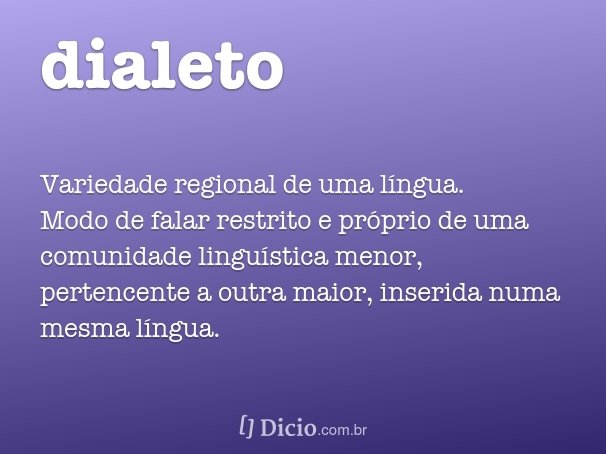 dialeto