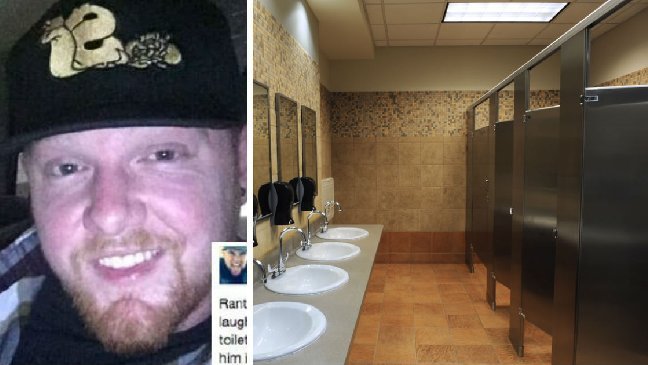 rude teenager bathroom.jpg?resize=412,275 - O homem ouve risos vindos do banheiro do restaurante. Quando ele chega, encontra um idoso chorando.