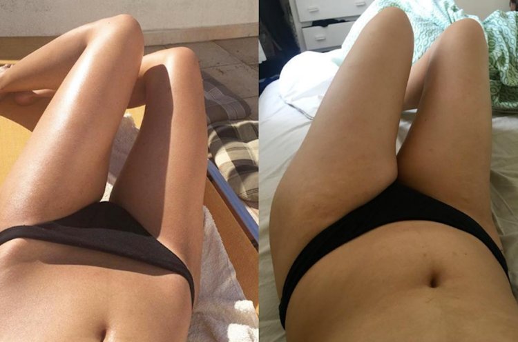 4 insider.jpg?resize=412,275 - Model Posts Side-By-Side On Instagram, Shows How Weight Gain Improved Her Life