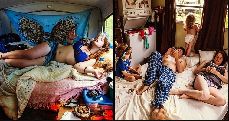 barbara peacock bedroom photography.jpeg?resize=412,232 - 攝影師拍下美國中產階級居家生活「最真實的一面」
