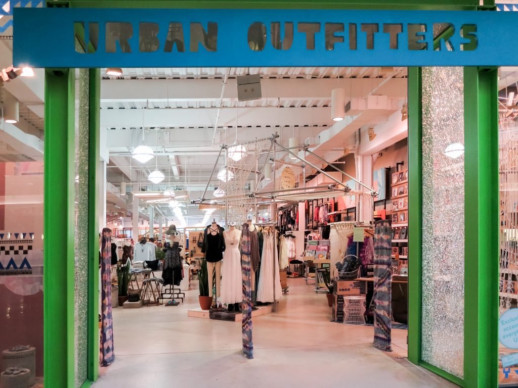 Urban Outfitters store