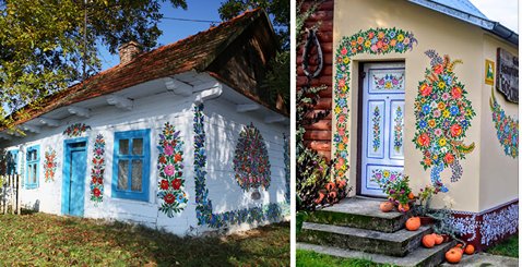 ecbaa1ecb298 13.png?resize=412,275 - Everything Is Covered In Colorful Flower Paintings In Little Polish Village