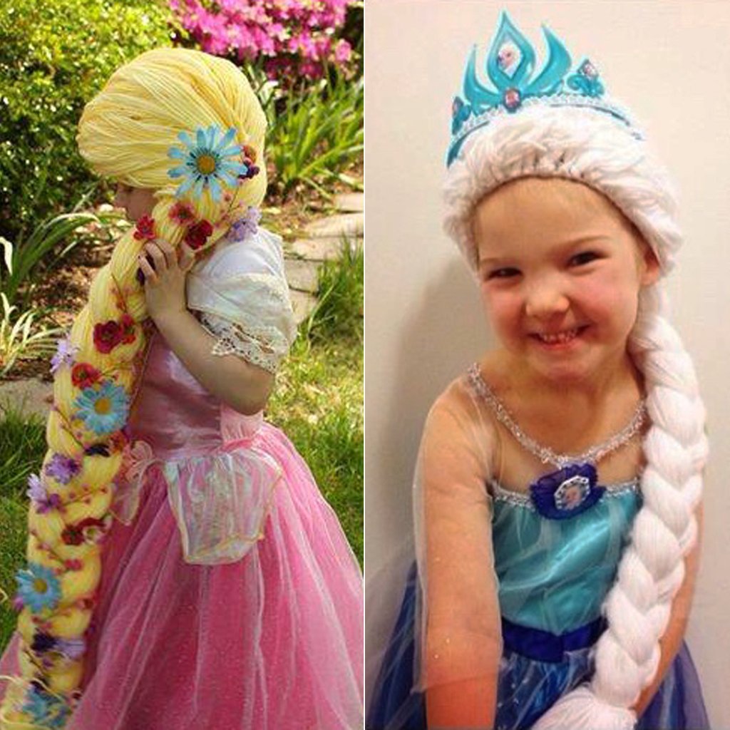 magic yarn wigs girls cancer.jpg?resize=412,232 - Ideia genial de enfermeira traz alegria na vida de crianças com câncer