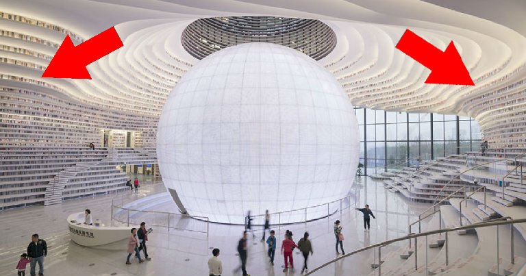 thumbnail5kjkuy.jpg?resize=412,275 - China inaugura uma mega biblioteca com design futurista surpreendente!