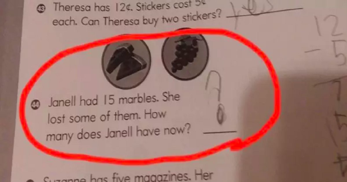 1 redditscreengrab.png?resize=1200,630 - Can You Give An Answer To This Third-Grader's Math Problem?