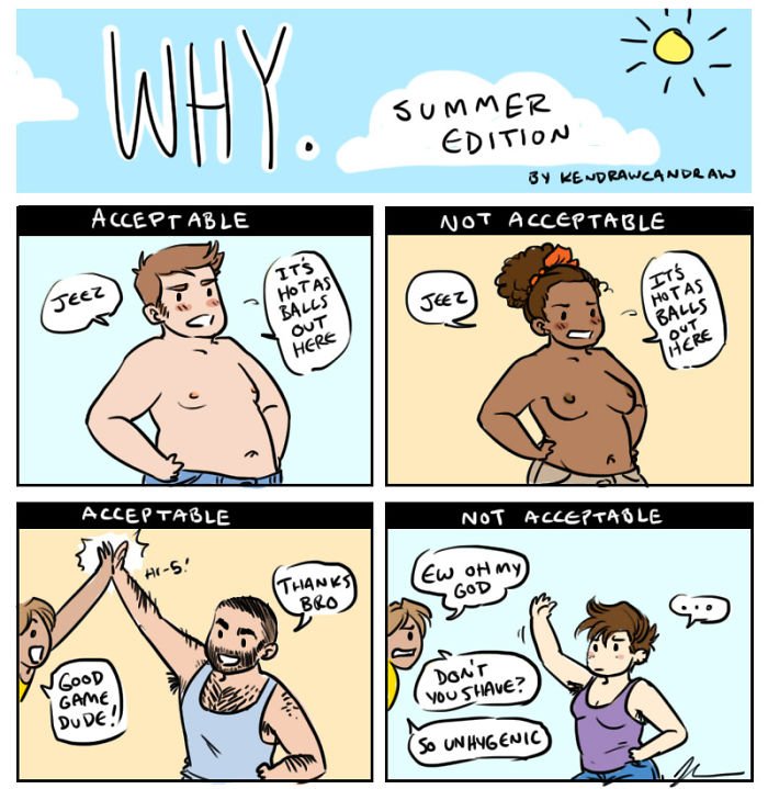 Double-standards-comic-illustrations